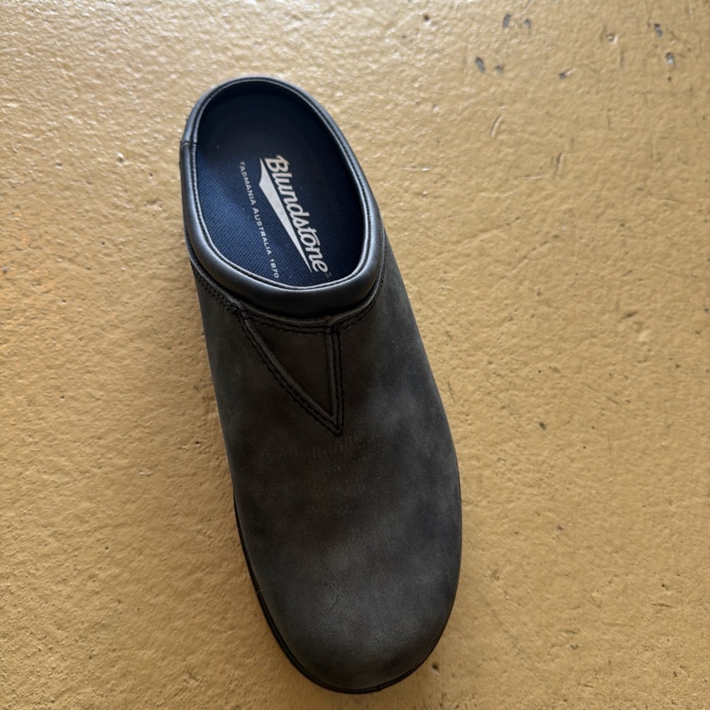 Blundstone women’s 8 Dark Gray Slip-On Loafers